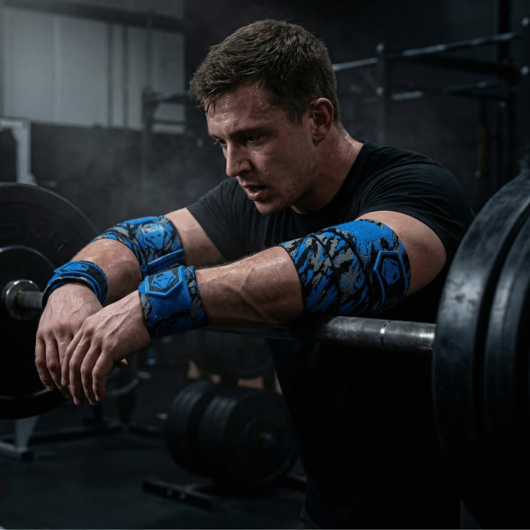 Amazon.com: Goblin Gear 4X 42 Elbow Wraps for Weightlifting & Push